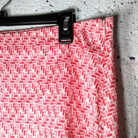 Old Navy Size 12 Pink Flare Pleated A-Line Skirt - Picture 5 of 9